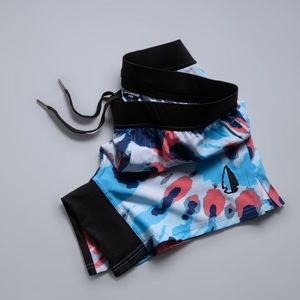 Tachuntfish Athletic Shorts - Tie Dye.